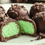 Mint Chocolate Truffles