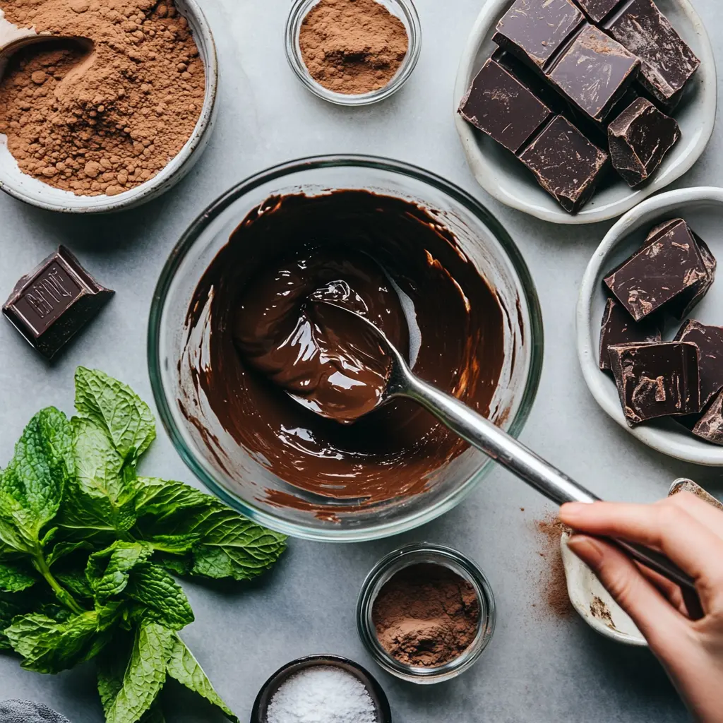 Mint Chocolate Truffles