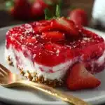 Strawberry Pretzel Jello