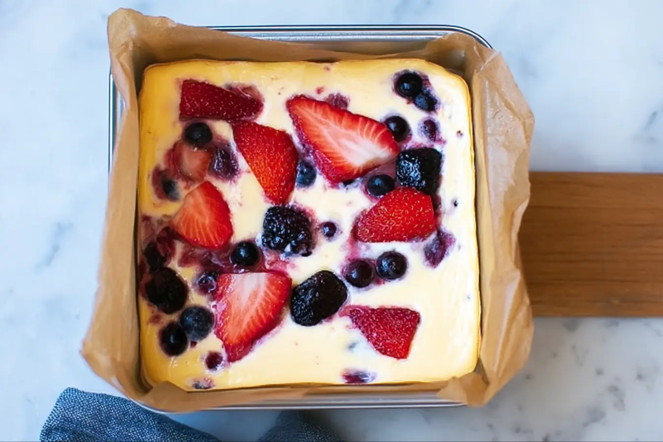 baked yogurt