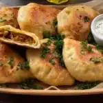 Fried Chicken Buns with Cheese 2