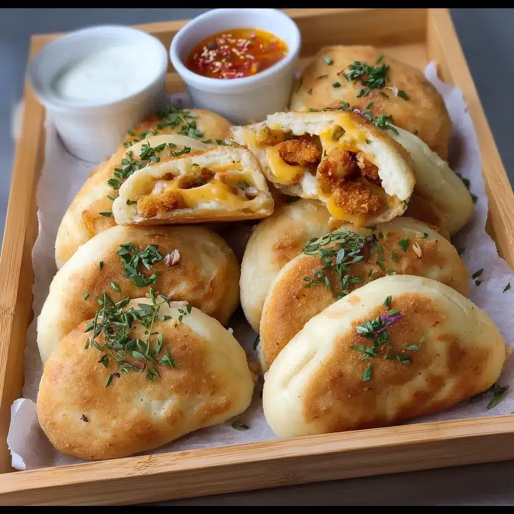 Fried Chicken Buns with Cheese 3webp