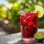 Iced Hibiscus Tea