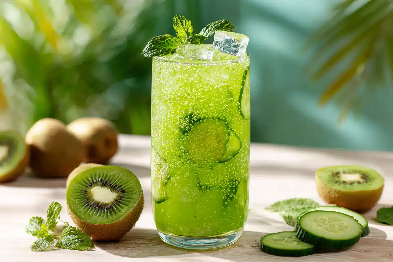 Kiwi Cucumber Cooler