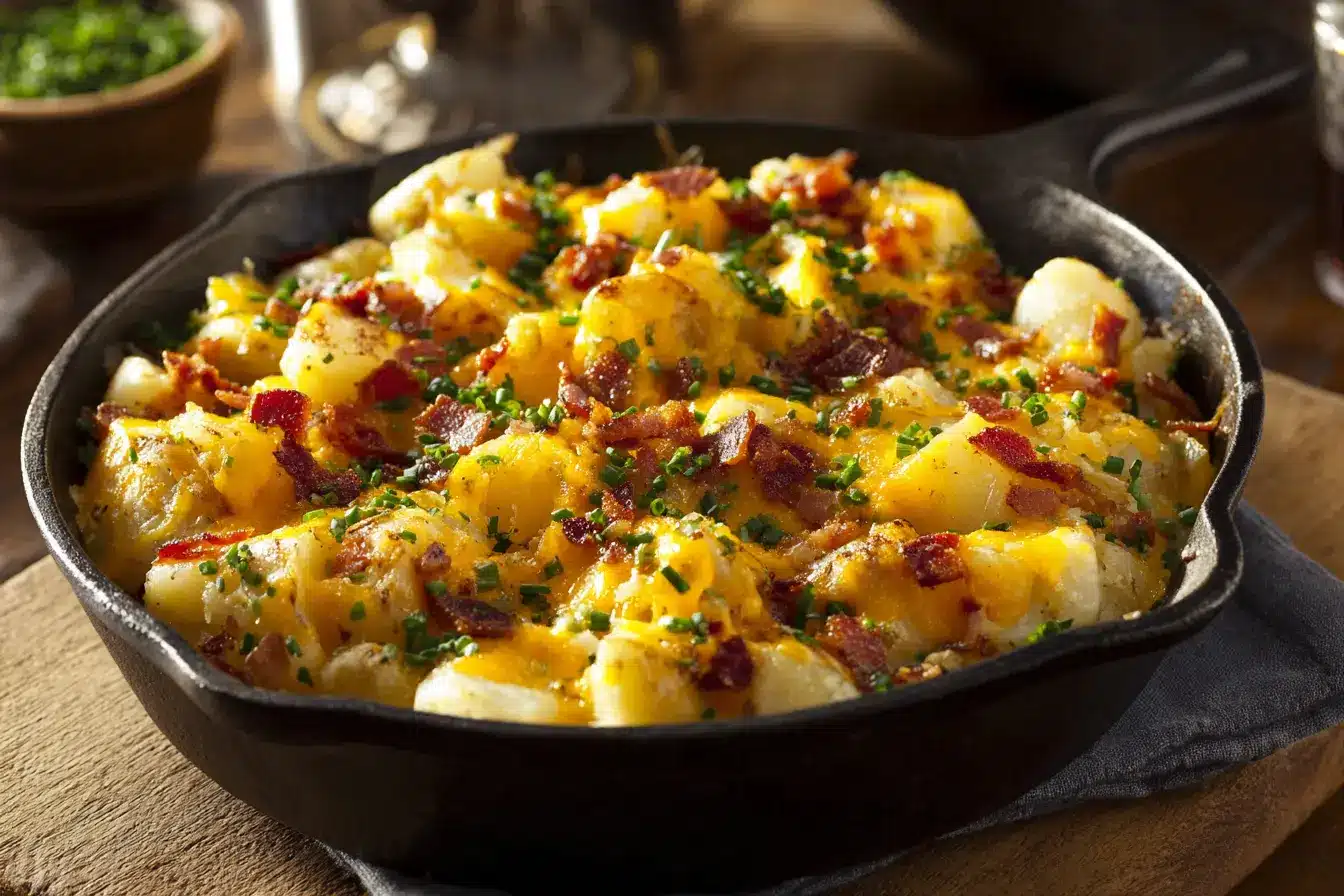 Incredible Mississippi Mud Potatoes Recipe: A Cheesy, Bacon-Loaded Delight
