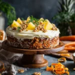 Pineapple Carrot Cream Cake