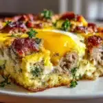 Sausage and egg casserole 3