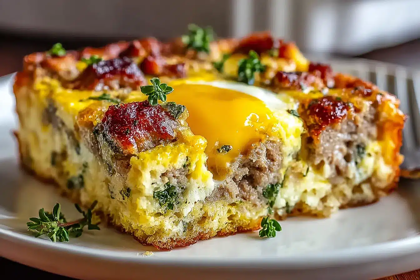 Sausage and egg casserole 3