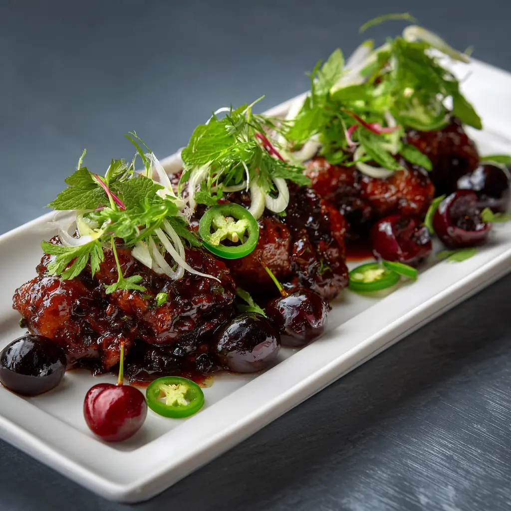 Incredible Sticky Cherry Chicken Thighs: A Sweet and Savory Delight 7 Sticky Cherry Chicken Thighs1