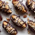 Amazing Homemade Date Snickers Bar (No-Bake + Vegan Treat!) 6 date snickers bar