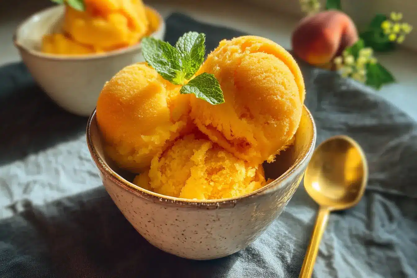 peach sorbet