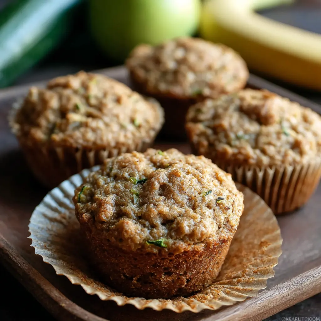 Apple Zucchini Mini Muffins2