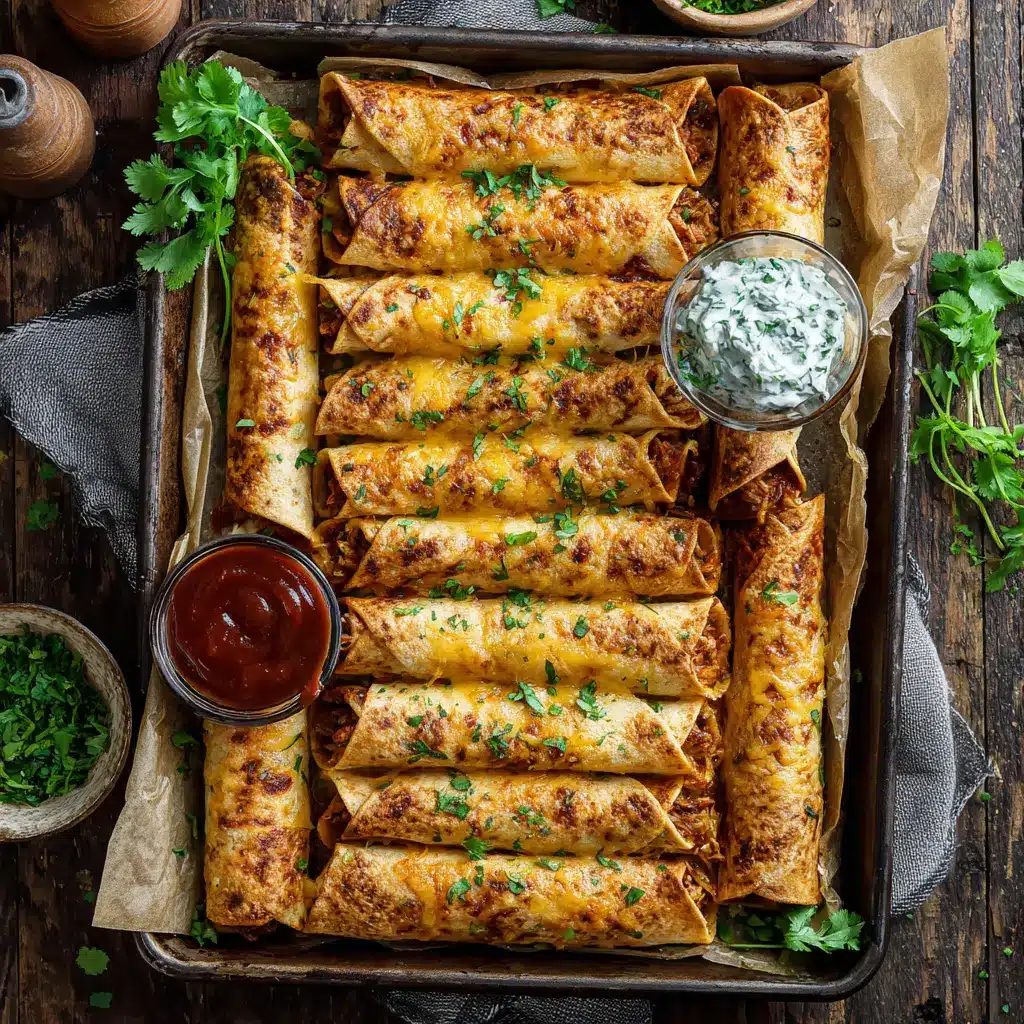 BBQ Chicken Taquitos
