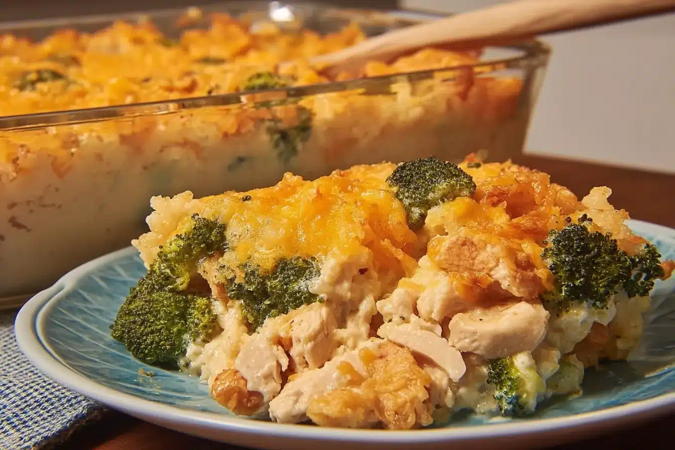 Chicken Broccoli Rice Casserole