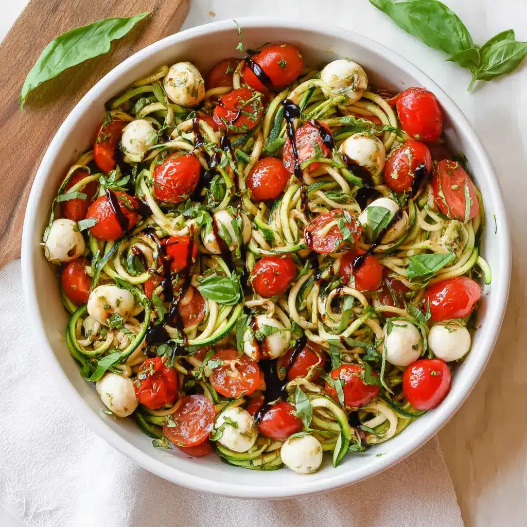 Caprese Zoodle Salad