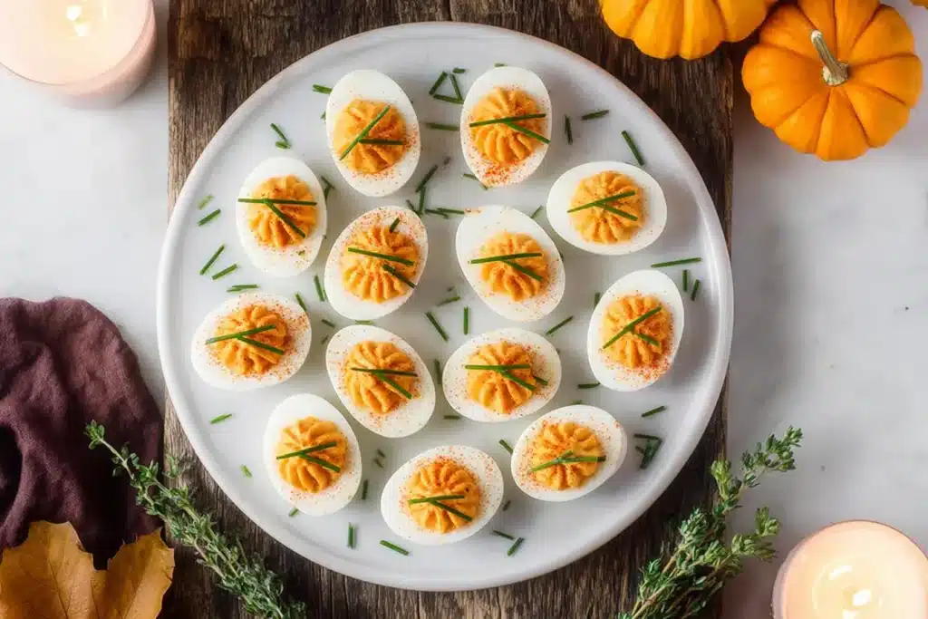 Incredible Pumpkin Deviled Eggs Recipe