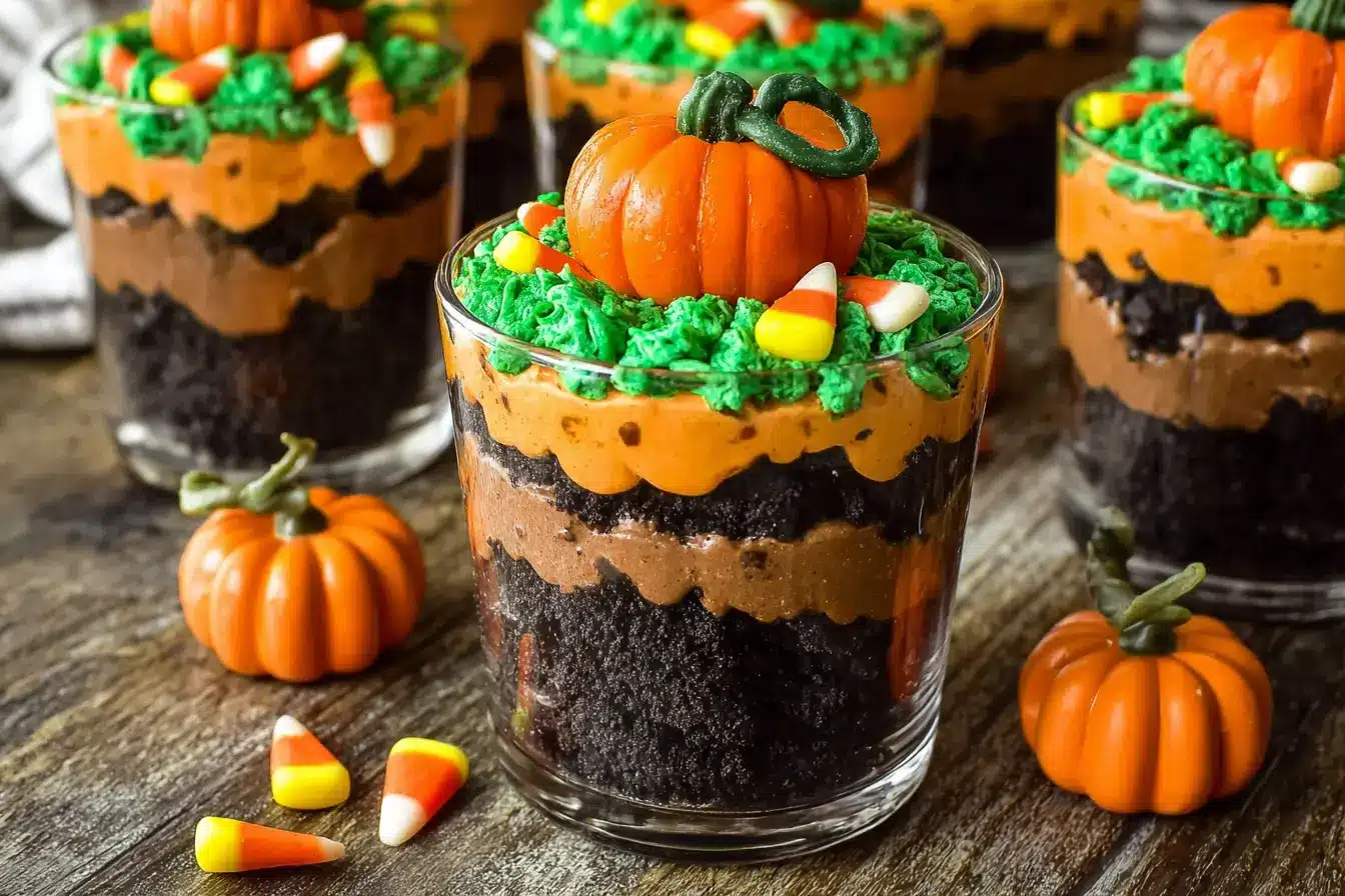 Amazing Pumpkin Patch Dirt Cups Recipe