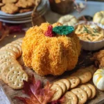 Fabulous Pumpkin Shaped Cheese Ball Recipe