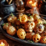 Awesome Spooky Halloween Skull Potatoes Recipe