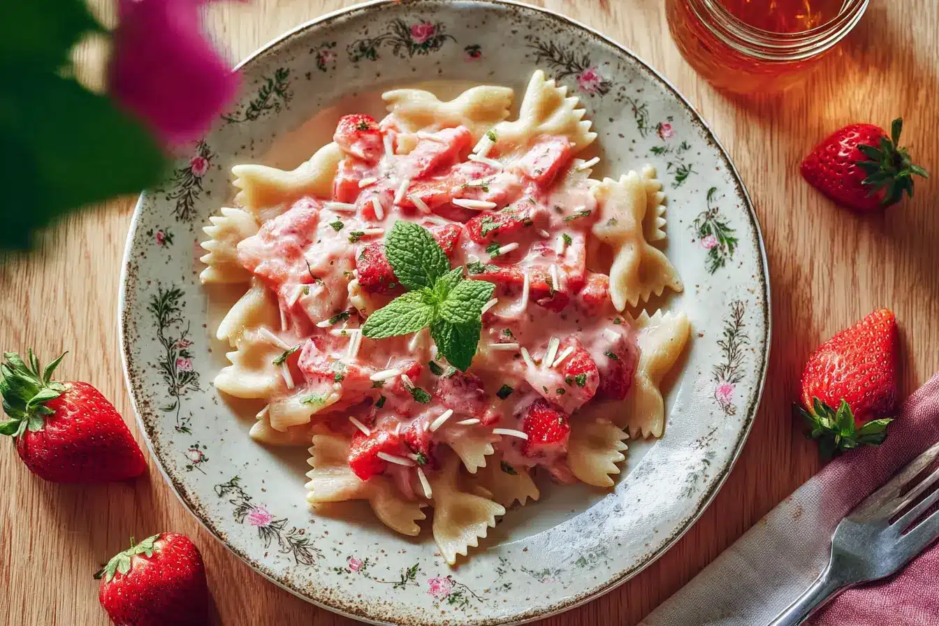 Incredible Strawberry Pasta: A Sweet and Savory Delight