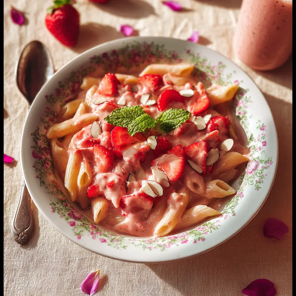 Incredible Strawberry Pasta: A Sweet and Savory Delight 7 Strawberry Pasta1