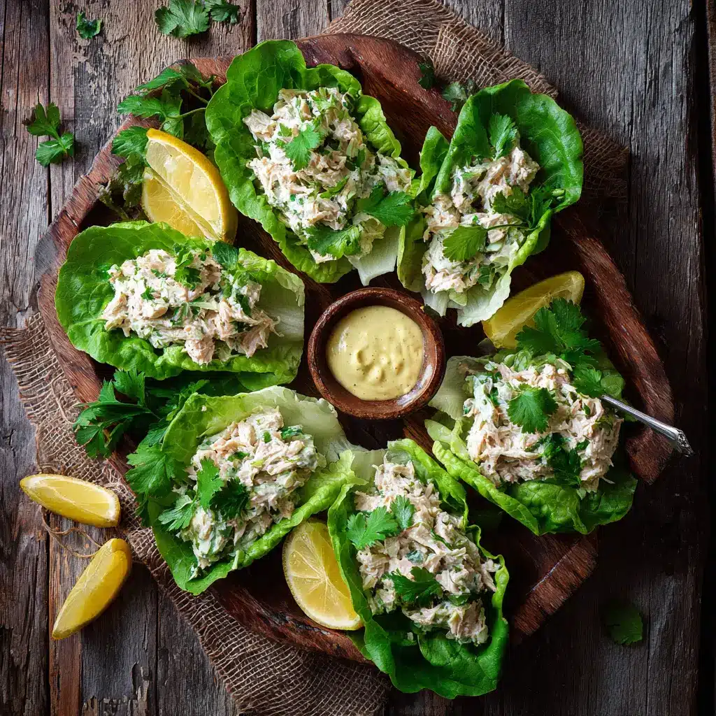 Amazing Tuna Salad Lettuce Wraps: A Healthy, Low-Carb Lunch Option 8 Tuna Salad Lettuce Wraps1